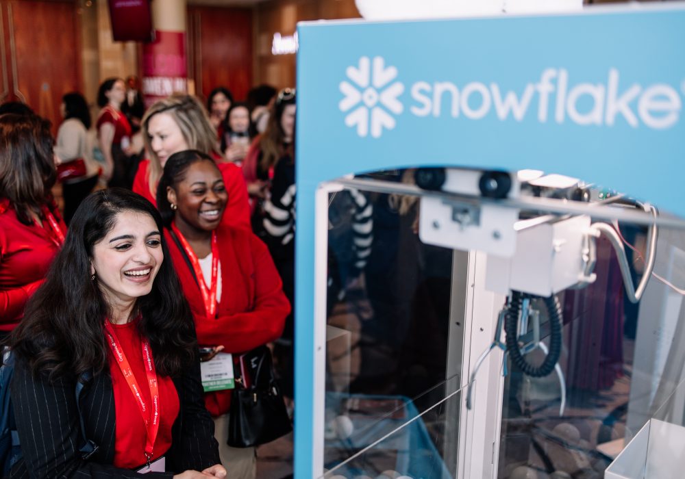 Snowflake at women in data uk