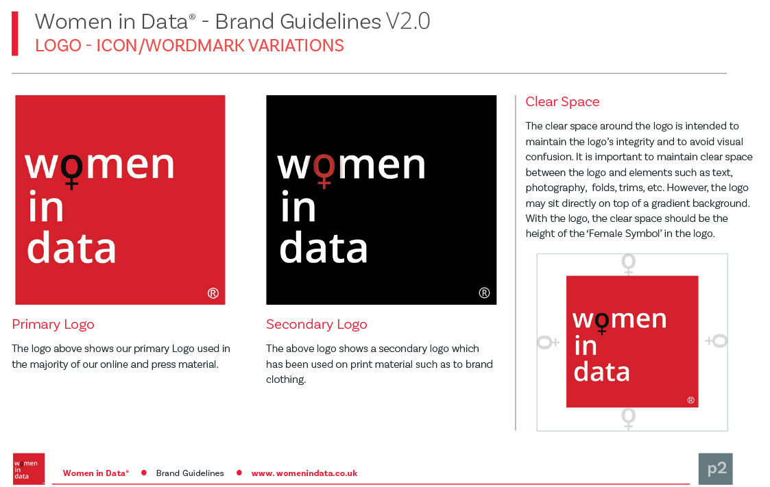 Women in Data Brand Guidelines